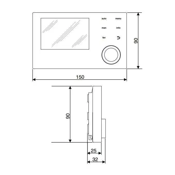 Pakiet: Wiszący gazowy kocioł kondensacyjny GB122i-15H + Podgrzewacz BJB 100 (E) (biały) + Regulator RC310 (biały) + Czujnik AS1.6 BUDERUS 8734150713