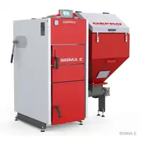 Kocioł automatyczny 5 klasa SIGMA E 48 kW PRAWY na paliwo stałe DEFRO KCO-SFE-48-P