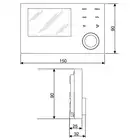 Stojący jednofunkcyjny kocioł kondensacyjny na gaz ziemny E GB212-40 + Sterownik MC110 + Regulator RC310 (czarny) BUDERUS 8734150457