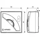 Termostat pokojowy TA3, 10÷30°C, 230 V, bez diody ostrzegawczej AFRISO 4261600