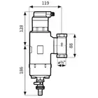 Separator powietrza i zanieczyszczeń FAR 321 ruchome przyłącza Rp3/4'' AFRISO 7773210