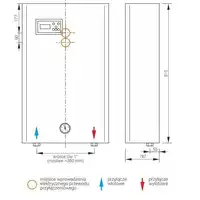 Elektryczny kocioł centralnego ogrzewania EKCO TM 36 KOSPEL EKCO.TM-36.PL