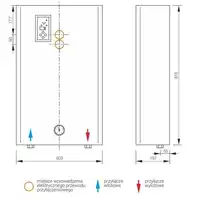 Elektryczny kocioł centralnego ogrzewania EKCO T 42 KOSPEL EKCO.T-42.PL