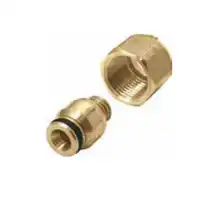Przyłączka mosiężna GW do rur wielowarstwowych - 16 G1/2&quot; KAN-therm 1010040003