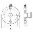 Kołnierz PN16 Steel - 35 DN32 KAN-therm 1509091000