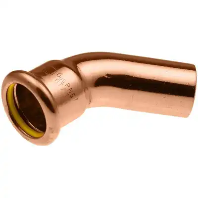 Kolano nyplowe 45° Copper Gas - 28 KAN-therm 2263325003