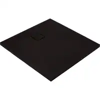 Brodzik CORREO kwadratowy nero granitowy 90x90 cm DEANTE KQR_N41B