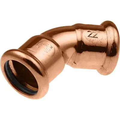 Kolano 45° Copper - 54 KAN-therm 2265303007