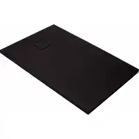 Brodzik CORREO prostokątny nero granitowy 100x80 cm DEANTE KQR_N46B