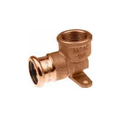 Kolano ścienne z uszami GW Copper - 12 Rp1/2&quot; L = 35 mm KAN-therm 2265286000