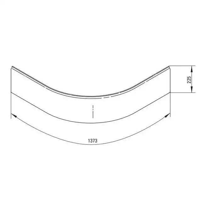 Osłona brodzika PLUS II, 80 cm DEANTE KTU_032O