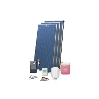 Zestaw solarny Premium Plus (3x KSG 21 GT, bez wymiennika c.w.u.) GALMET 08-912003