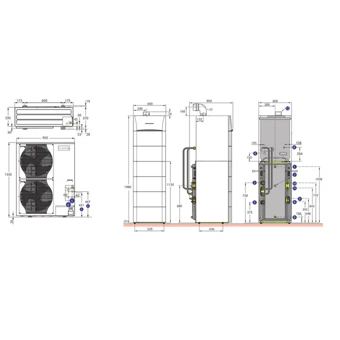 Modulens G AGC 35/11 MR Hybrid V200 DE DIETRICH 7641110