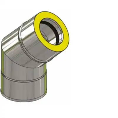 SPI Kolano izolowane z uszczelką 45° ø250/300 DE DIETRICH 48889001