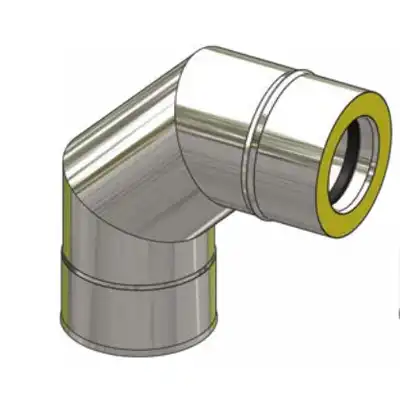 SPI Kolano izolowane z uszczelką 90° ø150/200 DE DIETRICH 48889106