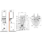 Pakiet: Gazowy kocioł kondensacyjny Evodens AMC 15/SRK100 + Regulator SMART TC DE DIETRICH 7689095100KTC