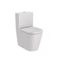 INSPIRA ROUND Miska wc do kompaktu Rimless BTW o/podwójny 600 mm perła ROCA A342529630