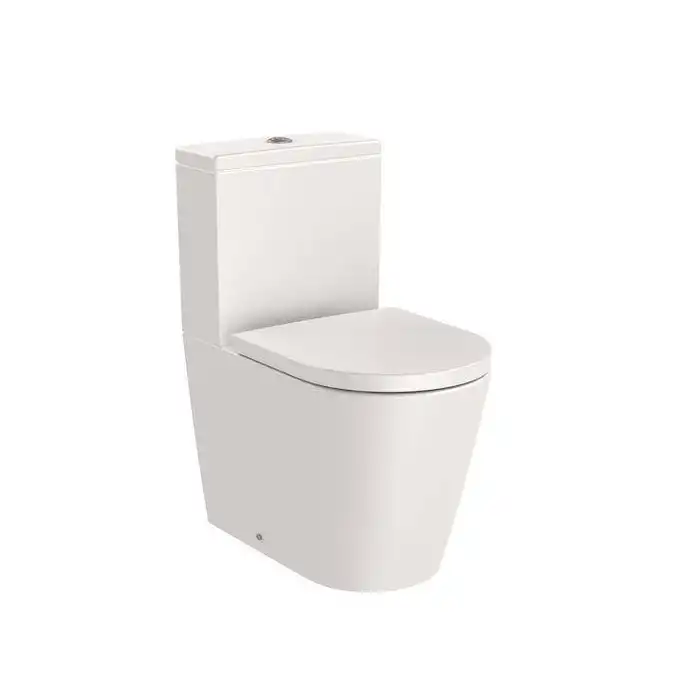 INSPIRA ROUND Miska wc do kompaktu Rimless BTW o/podwójny 600 mm beż ROCA A342529650