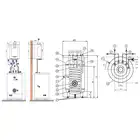 Pakiet: Gazowy kocioł kondensacyjny MCR3 evo 24T/SRK100 + Regulator SMART TC + Zestaw redukcyjny w szacht DE DIETRICH 7716670100KTCDZ