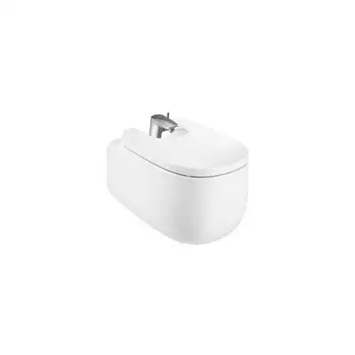 BEYOND Bidet podwieszany 580mm z otworami pod pokrywę Bidetową ROCA A3570B6000