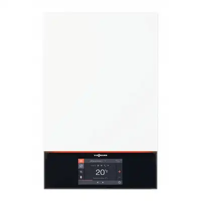 Pakiet Kondensacyjny kocioł gazowy Vitodens 200-W B2HF 25 kW + Moduł obsługowy HMI 7&quot; VIESSMANN Z020947