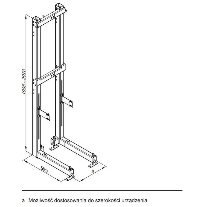 Rama montażowa VIESSMANN ZK03678