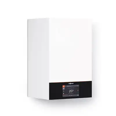 Pakiet Kompaktowy gazowy kocioł kondensacyjny Vitodens 222-F B2TF 25 kW HMI 7&quot; VIESSMANN Z020224