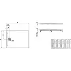 Brodzik Laufen Pro, Marbond, prostokątny 1200 x 1000 mm biały LAUFEN H2119530000001