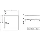 Brodzik Laufen PRO 1500 x 1500 mm, jasny szary LAUFEN H2139530770001