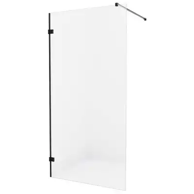 Kabina prysznicowa AVEXA BLACK 70x200 walk-in czyste 8mm Active Shield NEW TRENDY EXK-1804