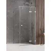 Kabina prysznicowa AVEXA P kwadratowa drzwi pojedyncze 110x110x200 szkło czyste 6mm Active Shield NEW TRENDY EXK-1500