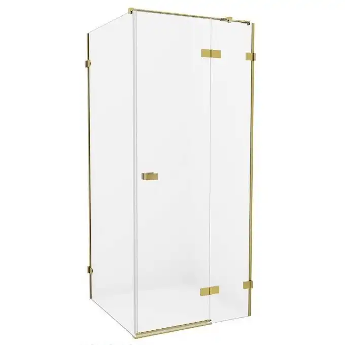 Kabina prysznicowa AVEXA GOLD P prostokątna drzwi pojedyncze 80x120x200 szkło czyste 6mm Active Shield NEW TRENDY EXK-1739