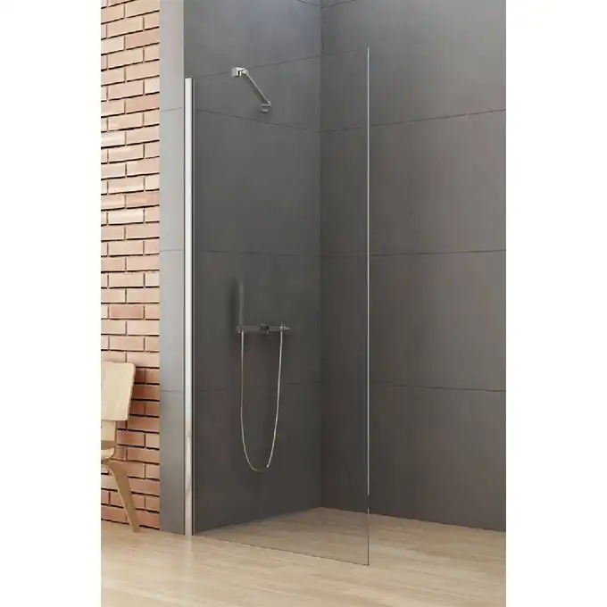 Kabina prysznicowa NEW SOLEO walk-in 70x195 szkło 6mm czyste z powłoką NEW TRENDY K-0457