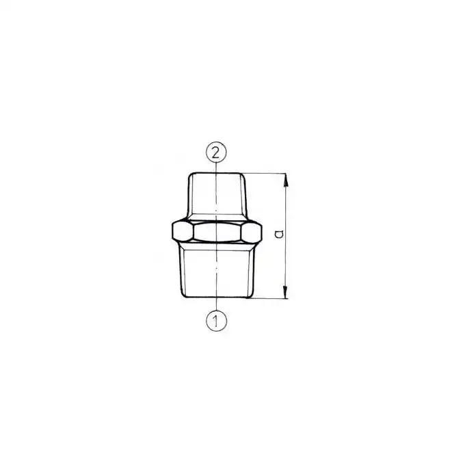 Złączka wkrętno-zwężkowa 1 1/4 x 1/2&quot; N8red ocynkowana ZAWIERCIE O40-1 1/4 x 1/2