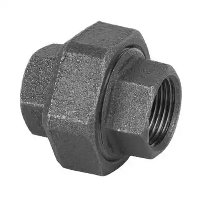 Śrubunek z uszczelnieniem płaskim GW 3/4&quot; czarny TUPY 126300631