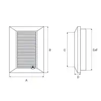 Kratka standard /biały DUO SMART 140x210 DOSPEL 007-4175