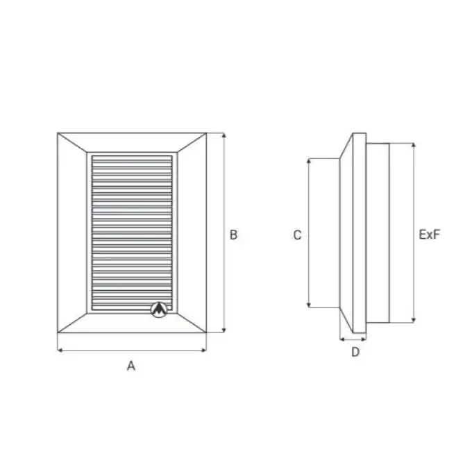 Kratka standard /biały DUO SMART 140x210 DOSPEL 007-4175