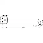 AXOR Montreux Ramię prysznicowe 389mm HANSGROHE 27348000