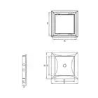 Drzwiczki rewizyjne DR 200x300  DOSPEL 007-1245