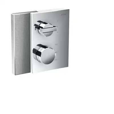 AXOR Edge Bateria termostatyczna podtynkowa - szlif diamentowy HANSGROHE 46761000