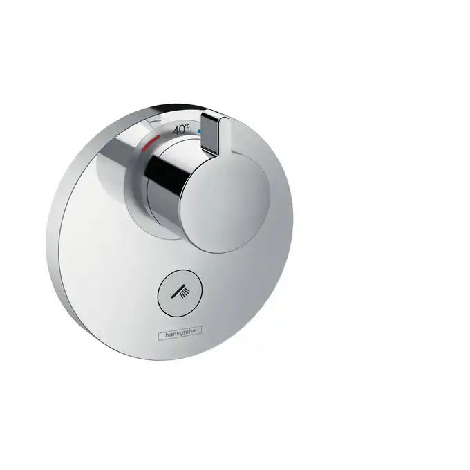 ShowerSelect S Bateria termostatyczna do 1 odbiornika z 1 dodatkowym wyjściem, montaż podtynkowy, element zewnętrzny HANSGROHE 15742000