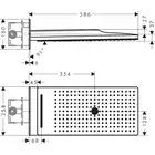 Rainmaker Select Głowica prysznicowa 580 3jet HANSGROHE 24001400