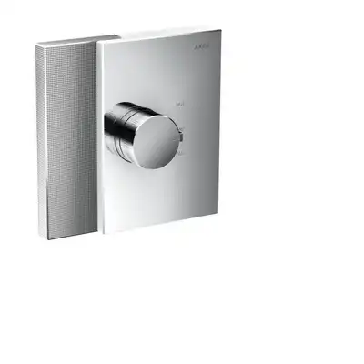 AXOR Edge Bateria termostatyczna HighFlow, montaż podtynkowy - szlif diamentowy HANSGROHE 46741000