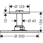 AXOR ShowerSolutions Głowica prysznicowa HANSGROHE 35301000