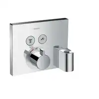 ShowerSelect Bateria termostatyczna do 2 odbiorników z Fixfit i Porter, montaż podtynkowy, element zewnętrzny HANSGROHE 15765000