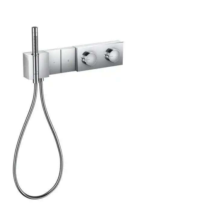AXOR Edge Moduł termostatyczny Select 470/100 do 2 odbiorników, montaż podtynkowy - szlif diamentowy HANSGROHE 46701000