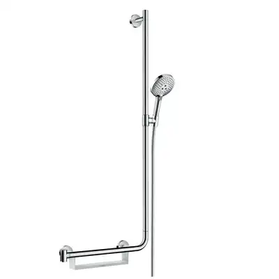 Raindance Select S Zestaw prysznicowy 120 3jet z drążkiem 110 cm, Prawy HANSGROHE 26326000