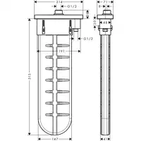 sBox HANSGROHE 28020000