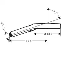 Rainfinity Główka prysznicowa 130 3jet HANSGROHE 26864140