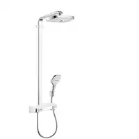 Raindance Select E Komplet prysznicowy 300 2jet EcoSmart 9 l/min, ShowerTablet Select 300 HANSGROHE 27283400